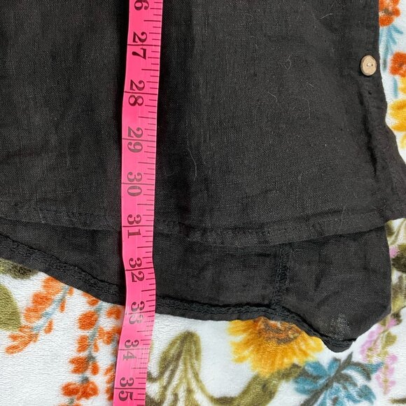 Elegant Black Button-Down Dress - Picture 7 of 7